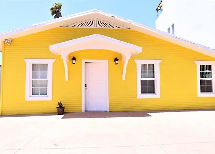 Yellow Beachfront Dream Home