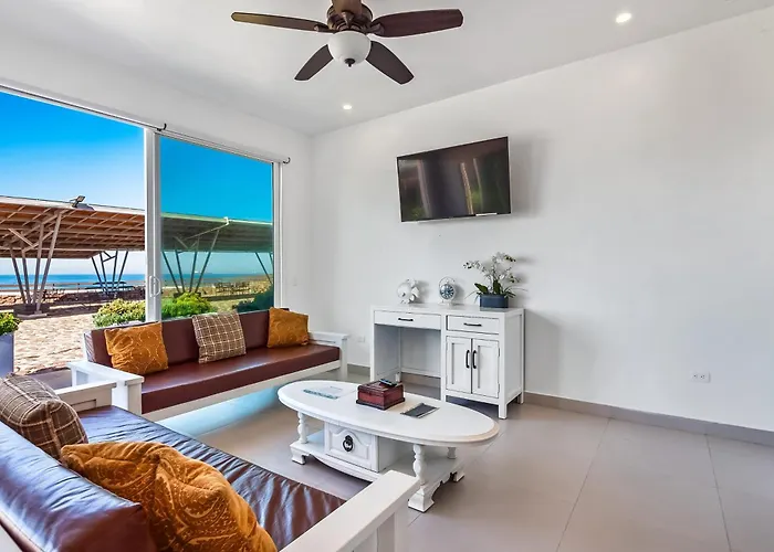 Airy, Beach-View Dog-Friendly Villa With Patio, Outdoor Pool, Streaming, Ac